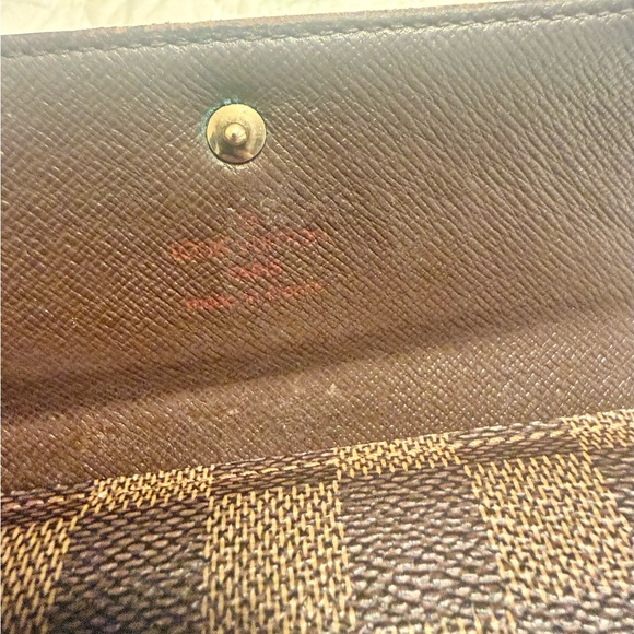 Louis Vuitton Damier Ebene Long Wallet on Chain - Picture 8 of 9